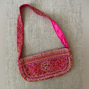 Vintage Bebe Satin Lined Beaded Bag